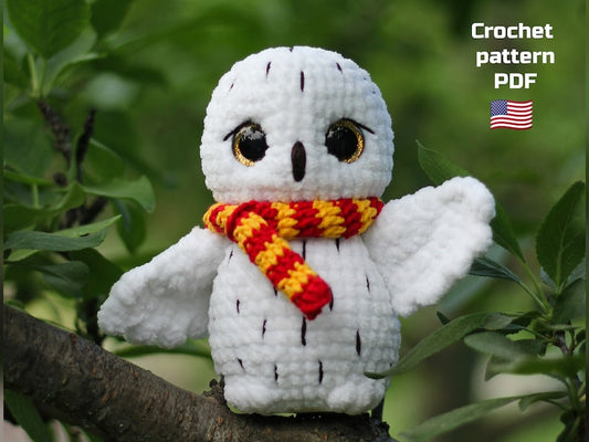 Snowy Owl CROCHET PATTERN Amigurumi